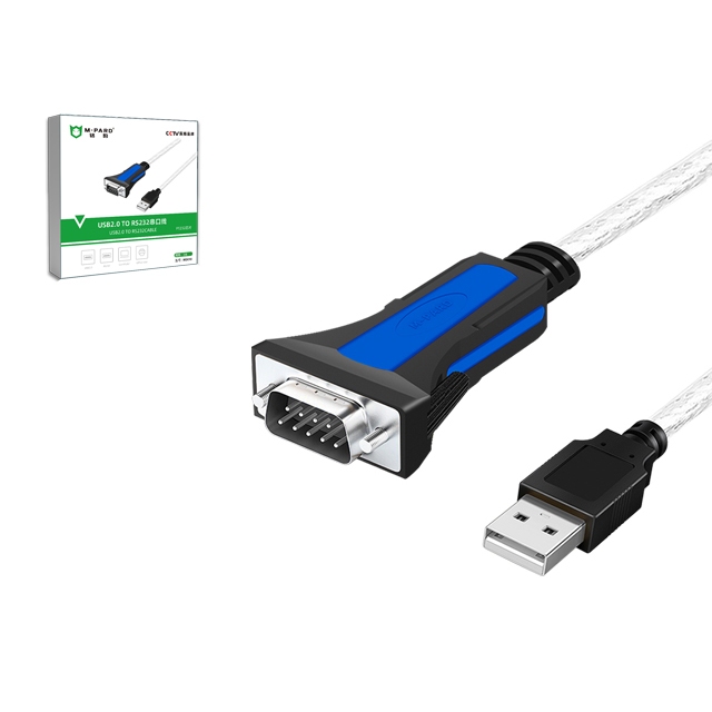 สาย USB เป็น RS232 1.8M MD095 M-PARD - RS232 เป็นสายแปลง Com