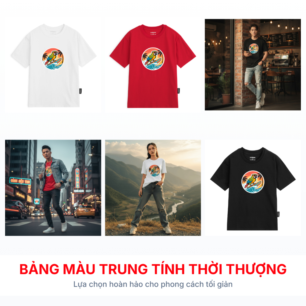 Donman Soft 2-Way Cotton T-Shirt – หรูหรา D168