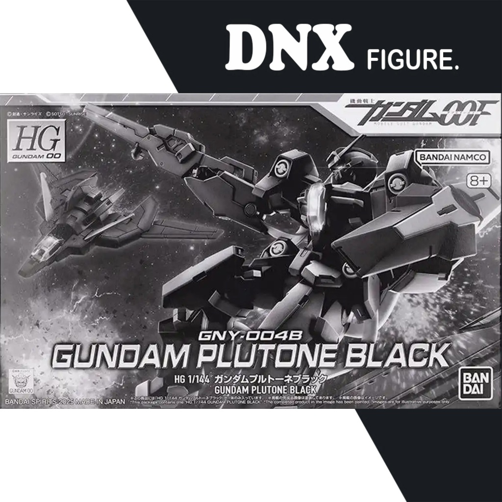 HG 00 1/144 Gundam Plutone Black Assembly Model (ใหม่)