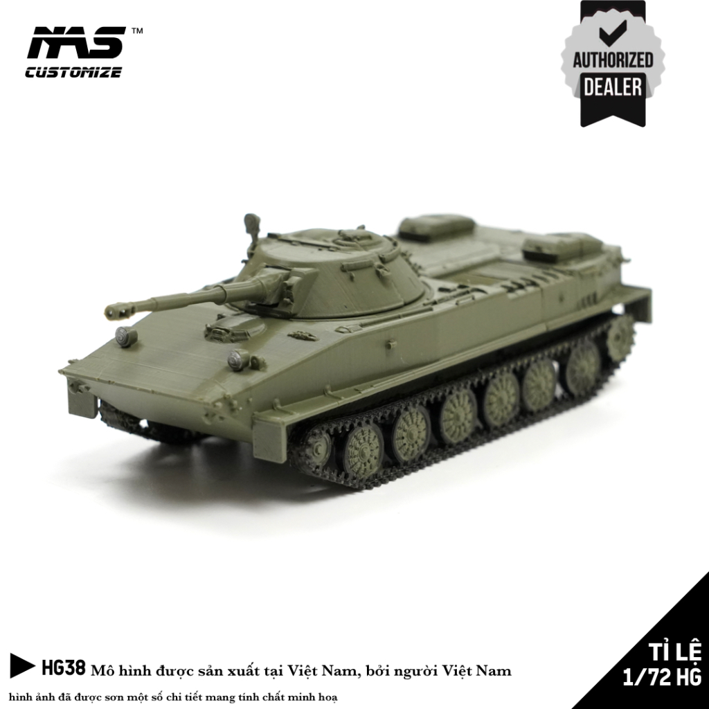[NAS] ถัง HG NGA รุ่น PT-76B สเกล 1/72. PT-76B ถังรุ่น สเกล 1:72 HG