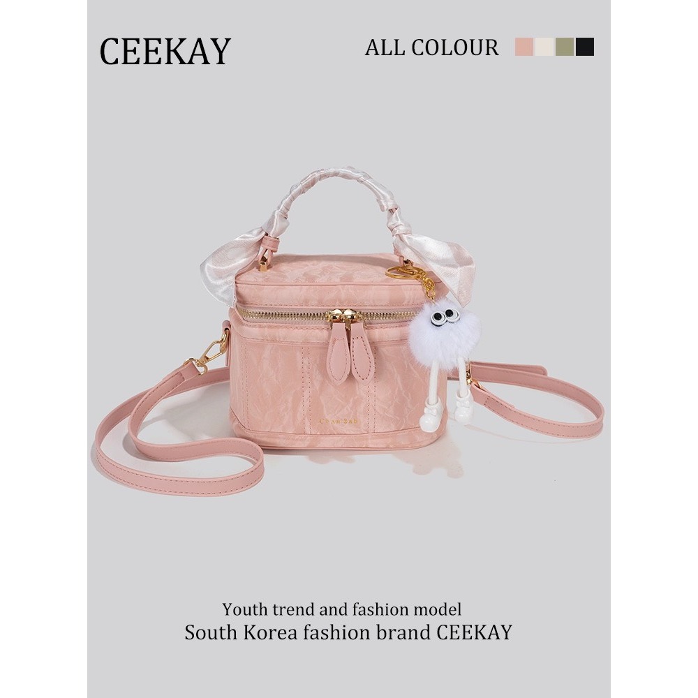 [มีในสต็อก] CEEKAY CK56 กระเป๋าถือสายหนังและกระเป๋าสะพายข้าง [พร้อมกระเป๋า + กระเป๋าหิ้ว]