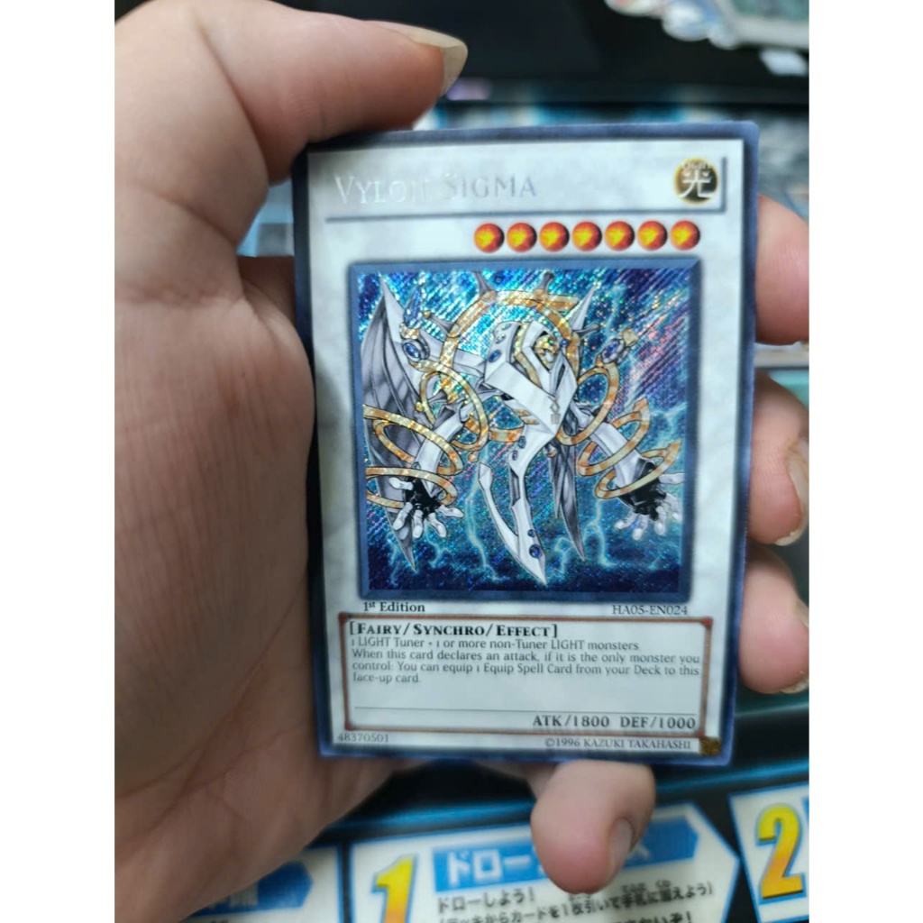 [ 20251218 Q ] Yugioh Vylon Sigma Card HA05-EN024
