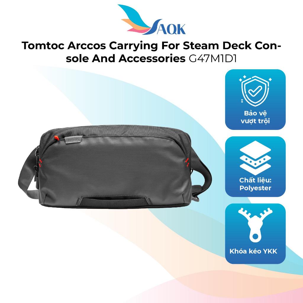 Tomtoc Arccos Carrying For Steam Deck Console และอุปกรณ์เสริม G47M1D1 - สินค้าของแท้