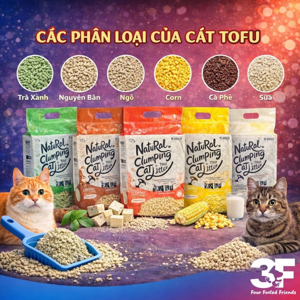 TOFU EMPEROR Cat Soy Cat แมว 2.4กก. (7L) | Fast Clumping – เครื่องกําจัดกลิ่นที่แข็งแกร่ง – โถสุขภัณ