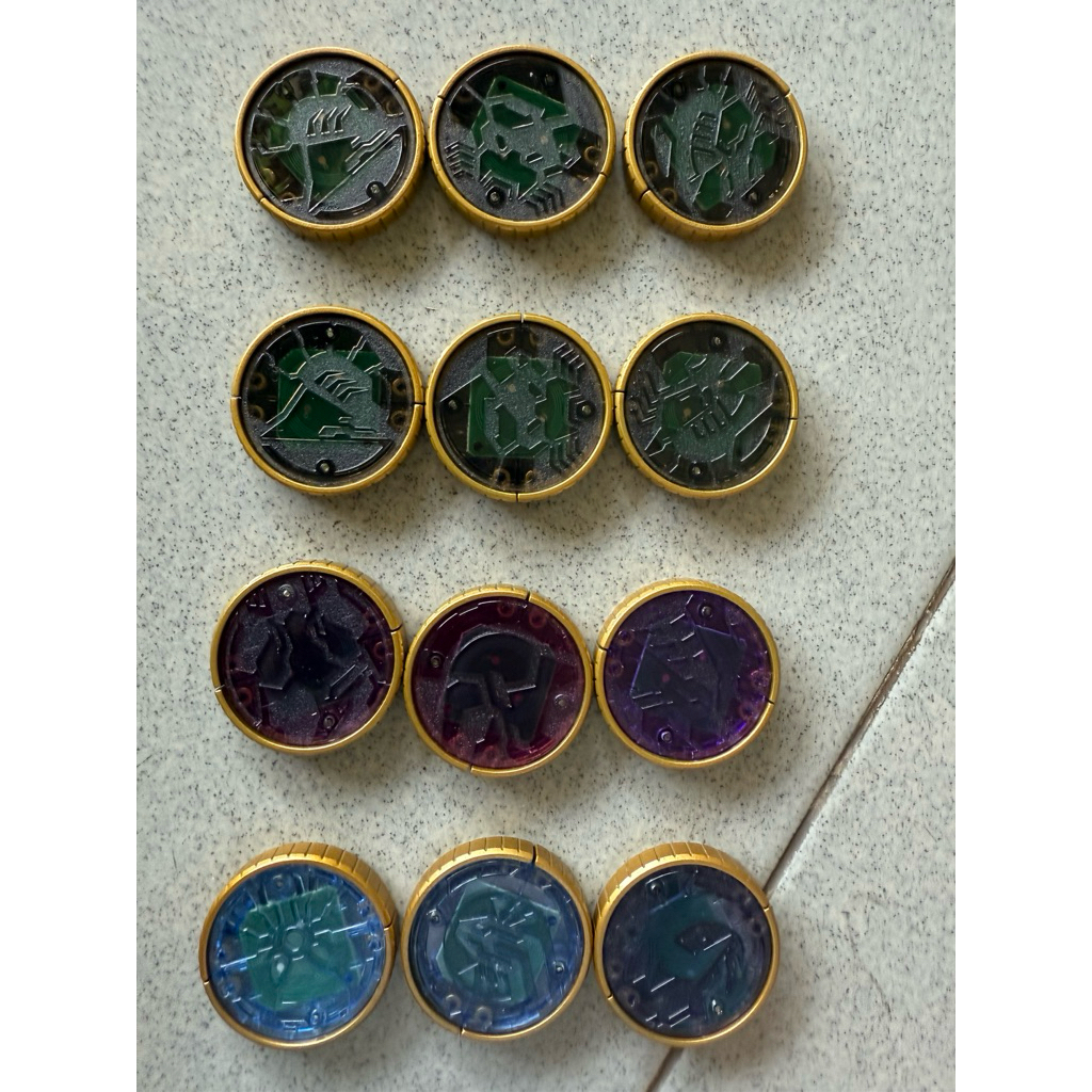 Dx coin Combo - เหรียญ OOO DX - ของเล่นซูเปอร์ฮีโร่ Kamen Rider OOO