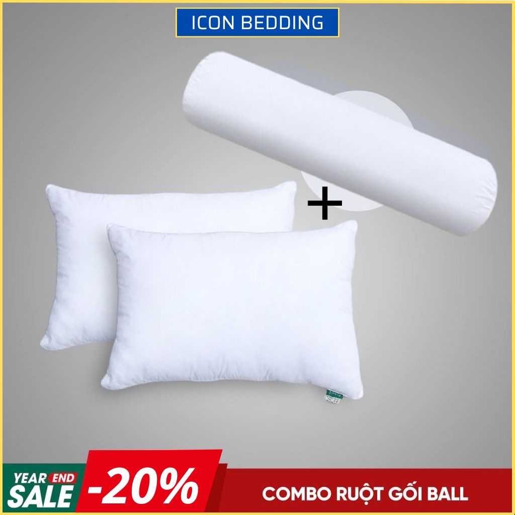 Ball Edena Pillow Core Combo ทําจากไมโครไฟเบอร์คุณภาพสูงที่นุ่มสบาย