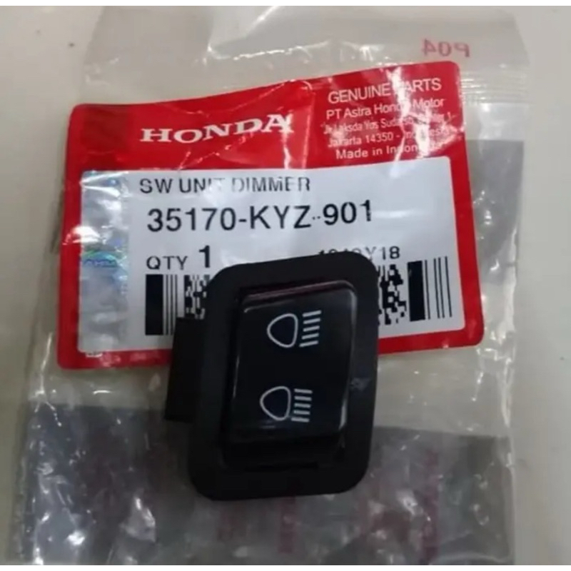 ปุ่มสวิตช์ Cos Wave Alpha Phase 2017 - 2020 35170-KYZ-901-1