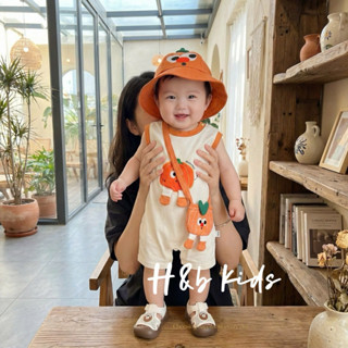 (แถมหมวก+กระเป๋า) บอดี้สูทต้นขา พร้อมหมวก กระเป๋าเด็กแรกเกิด…