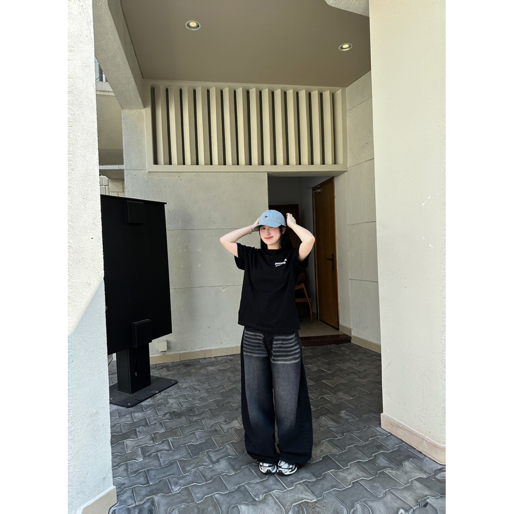 Wash PREMIUM Bacsic Curved Jeans 97-99cm(8163)