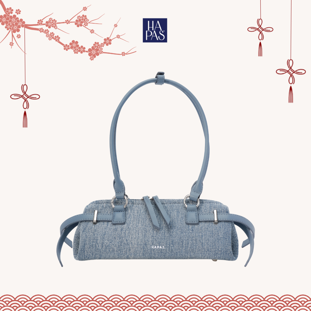 [DE-MOOD COLLECTION] Bubbly HAPAS กระเป๋าสะพายยีนส์ผู้หญิง