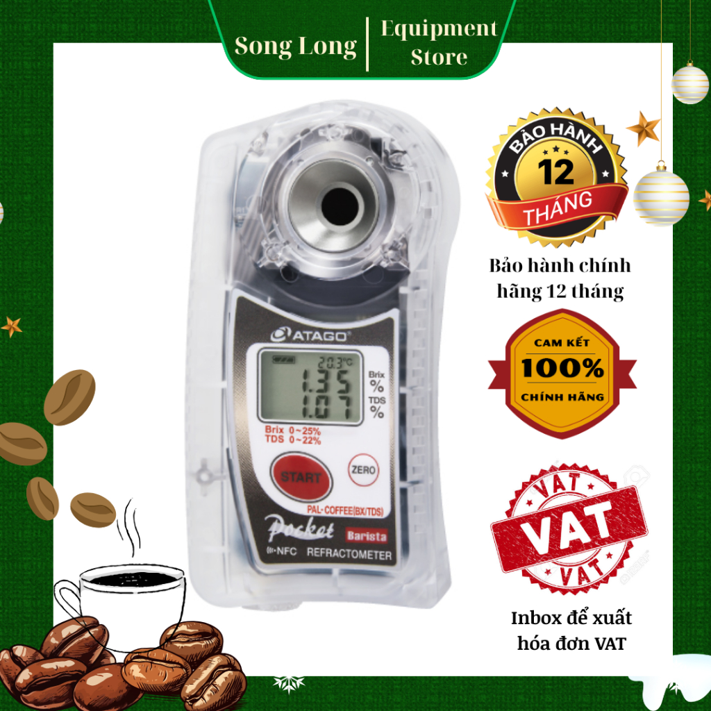 Pal-Coffee Atago Sweetness และ TDS มิเตอร์ - ญี่ปุ่น