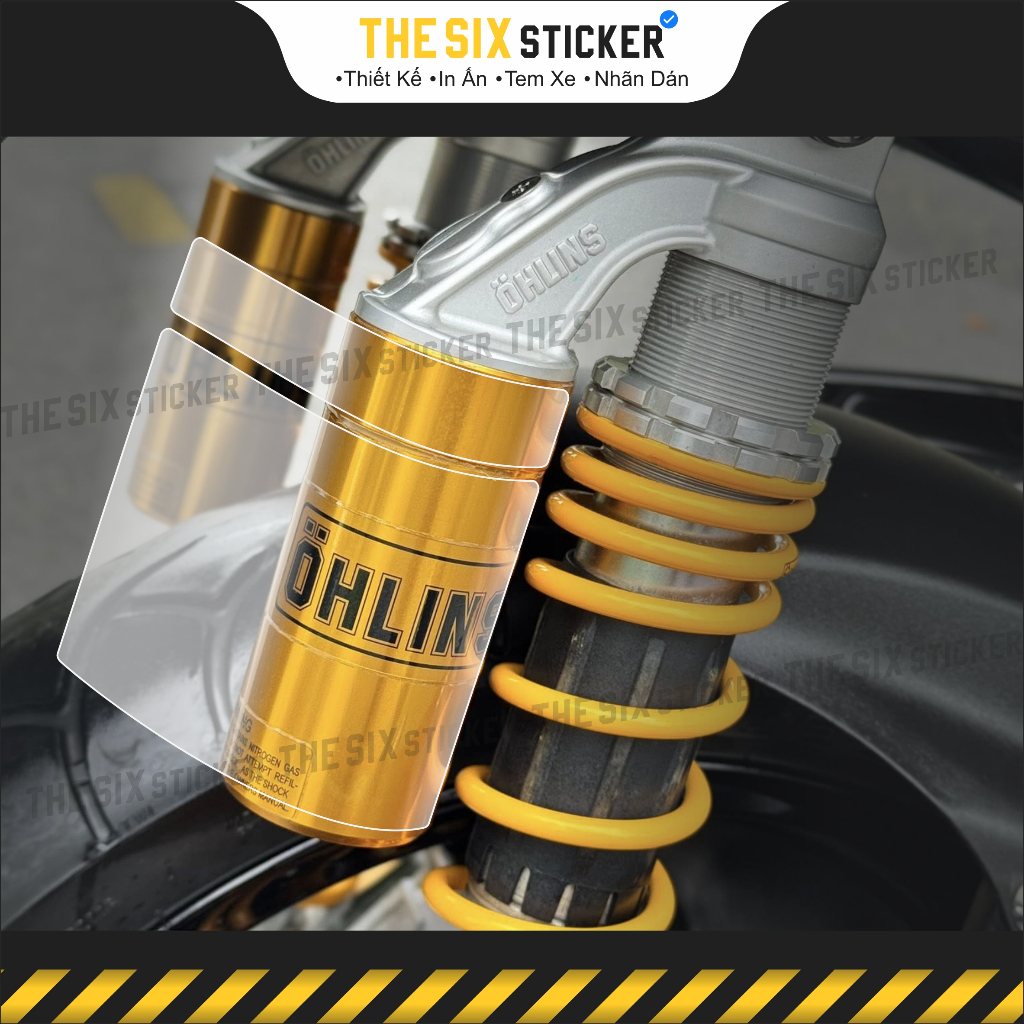 สติ๊กเกอร์ฟิล์ม OHLINS HO 430 PPF