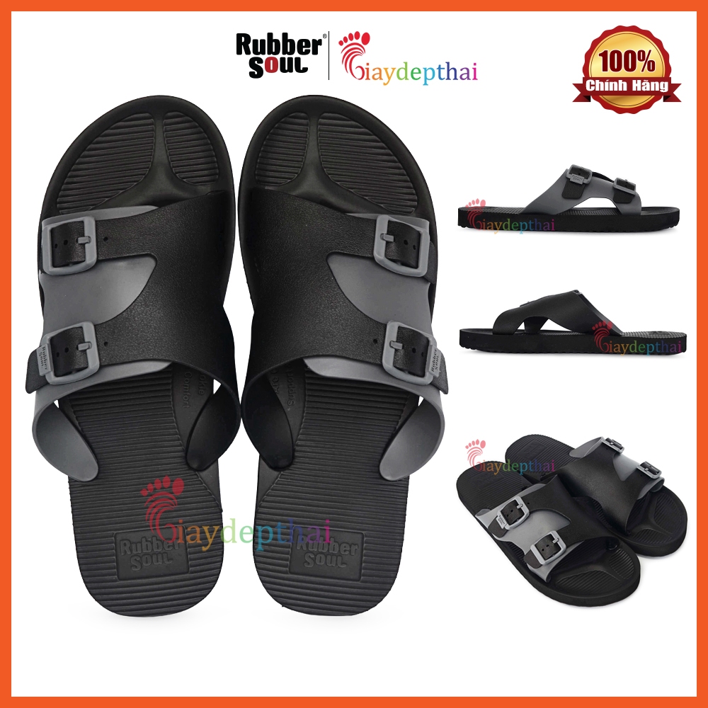 Rubber Soul Fusion 3 soft Rubber รองเท้าแตะผู้ชายไทย