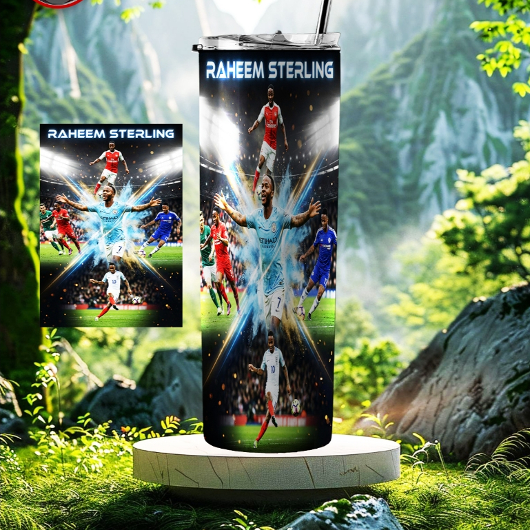 ถ้วยอนามัยคุณภาพสูงพิมพ์ลาย RAHEEM STERLING