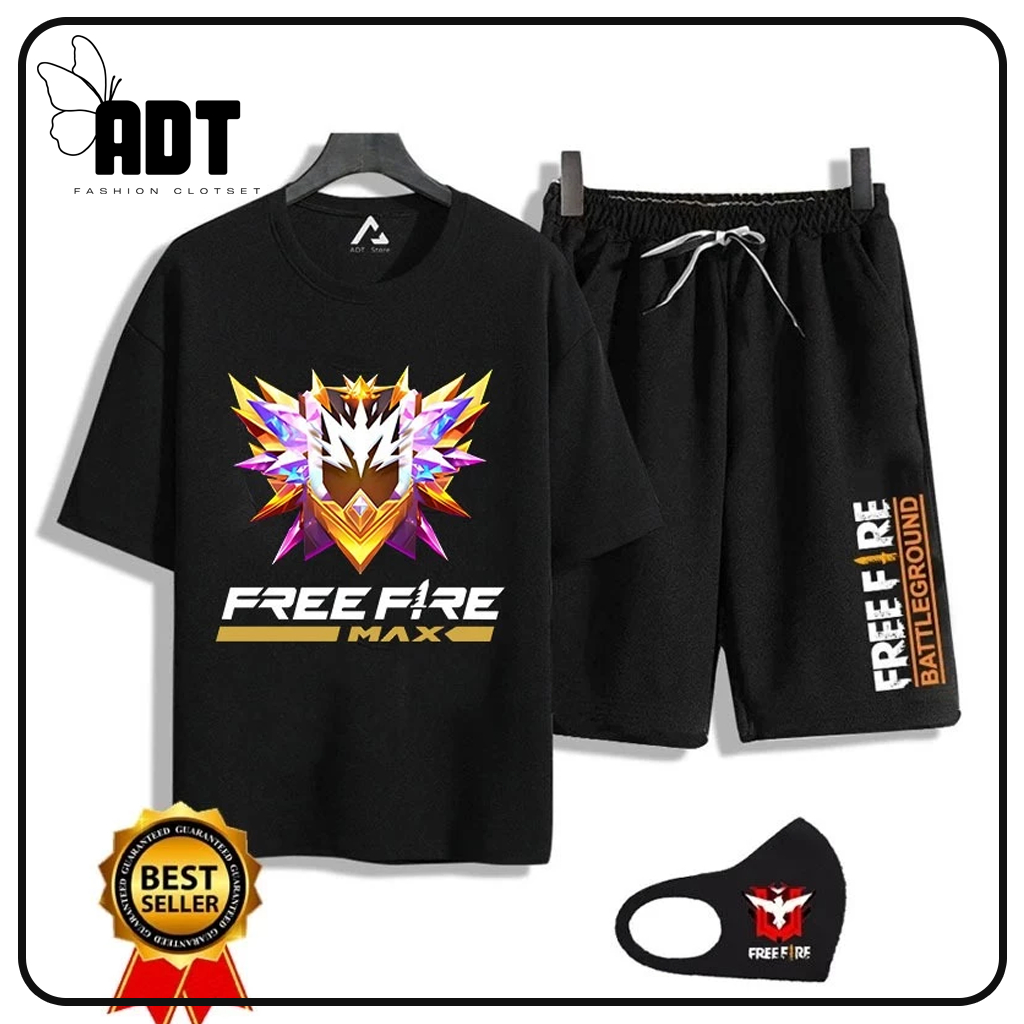 เสื้อ Free Fire รุ่น Free Fire Clothing ทําจากยางยืดยืด 4 ทิศทางเท่ๆ ราคาถูก | ร้าน ฯลฯ
