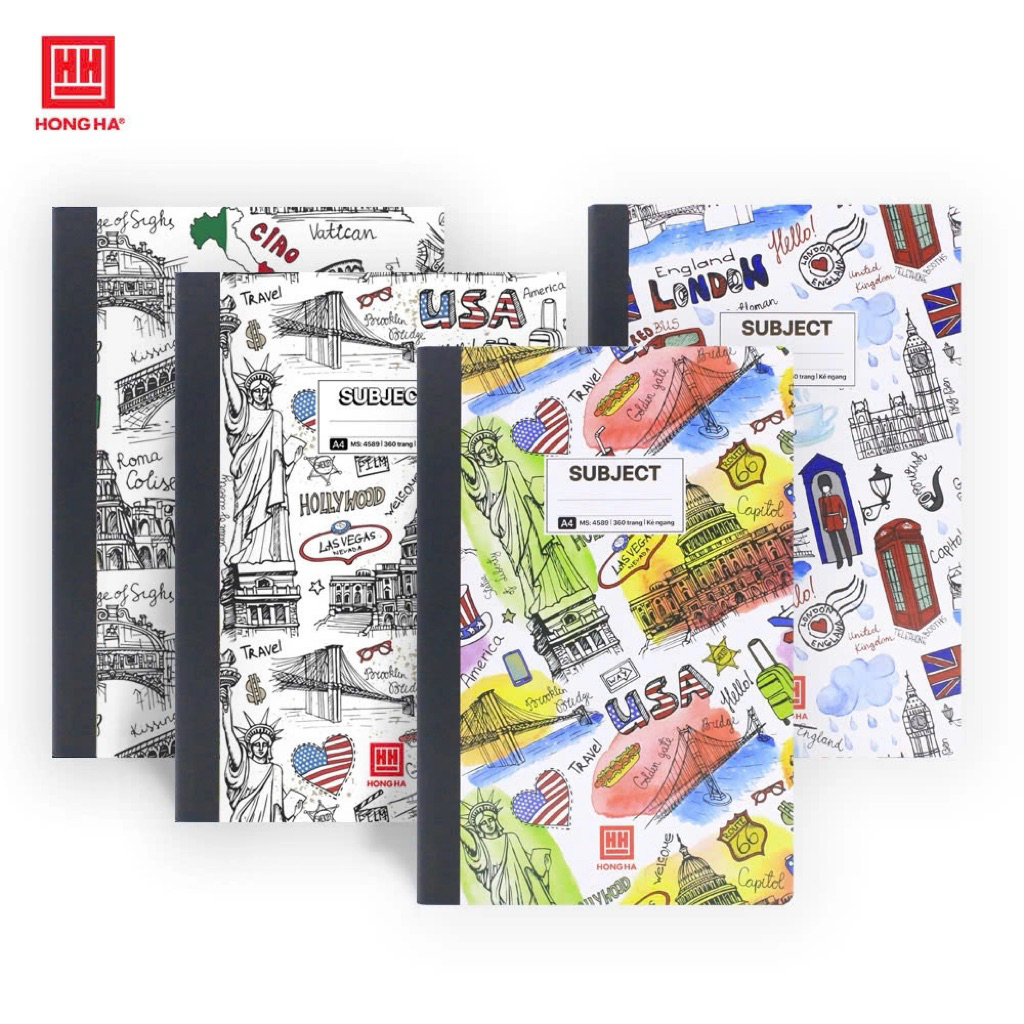 สมุดปก ก4 360 หน้า วิชาหงษ์ฮา - 4589