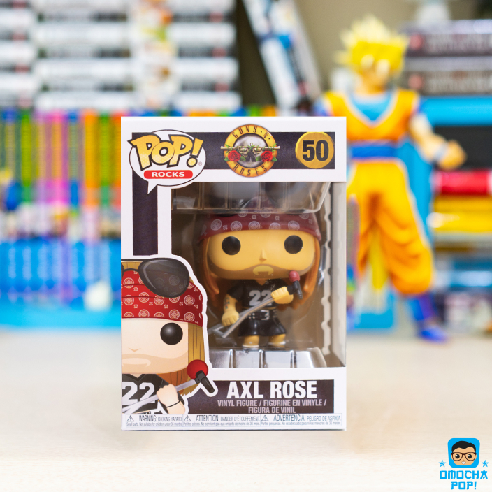 ฟิกเกอร์ Funko Pop Rocks ดั้งเดิม - Guns N Roses : Axl Rose 50