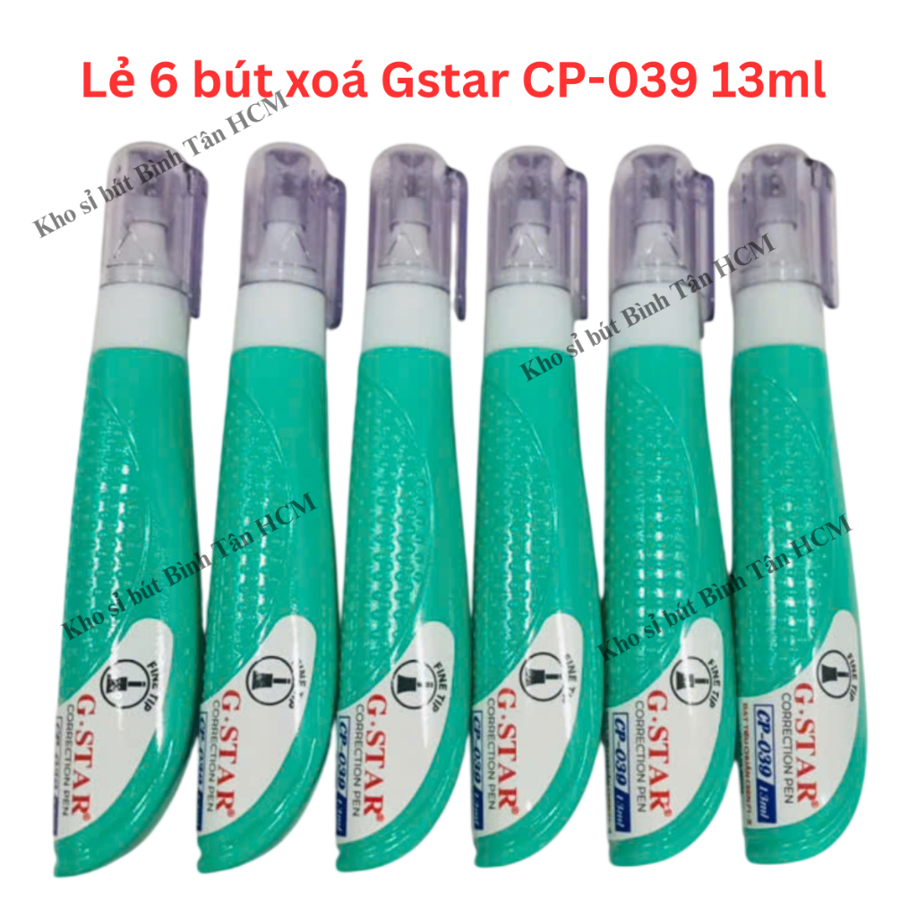 Odd 3 Pens/6 Erasable Pens Gstar CP-039 13ml Clean - แห้งเร็วสําหรับนักเรียนและสํานักงาน