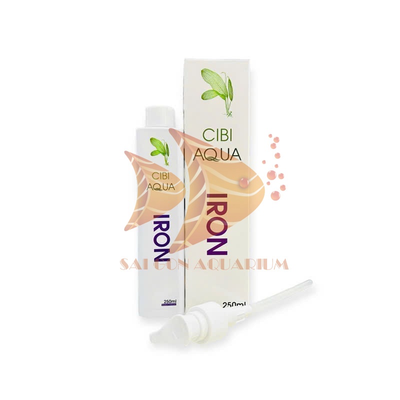 CIBI AQUA IRON FE - สารปรับสภาพน้ําโภชนาการให้กับสีที่รวมไว้สําหรับพืชน้ํา