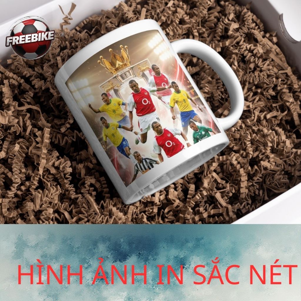 ถ้วยเซรามิกพิมพ์ลายคุณภาพสูงพร้อม GILBERTO SILVA SHAPE