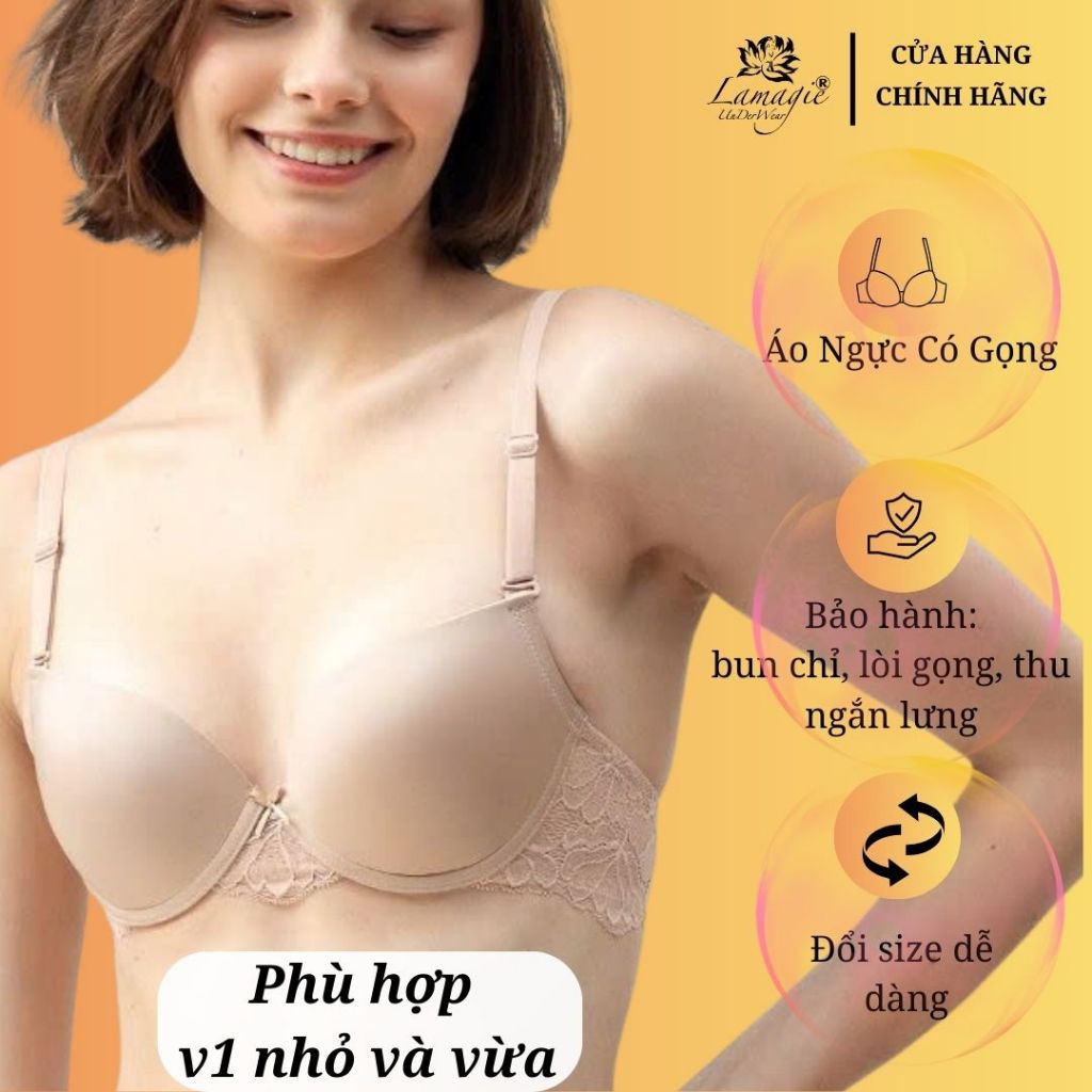 คุณภาพสูง Slim Fit Bra A-46 | เรียบ ไม่มีมิ้ม ใส่สบายทั้งวัน