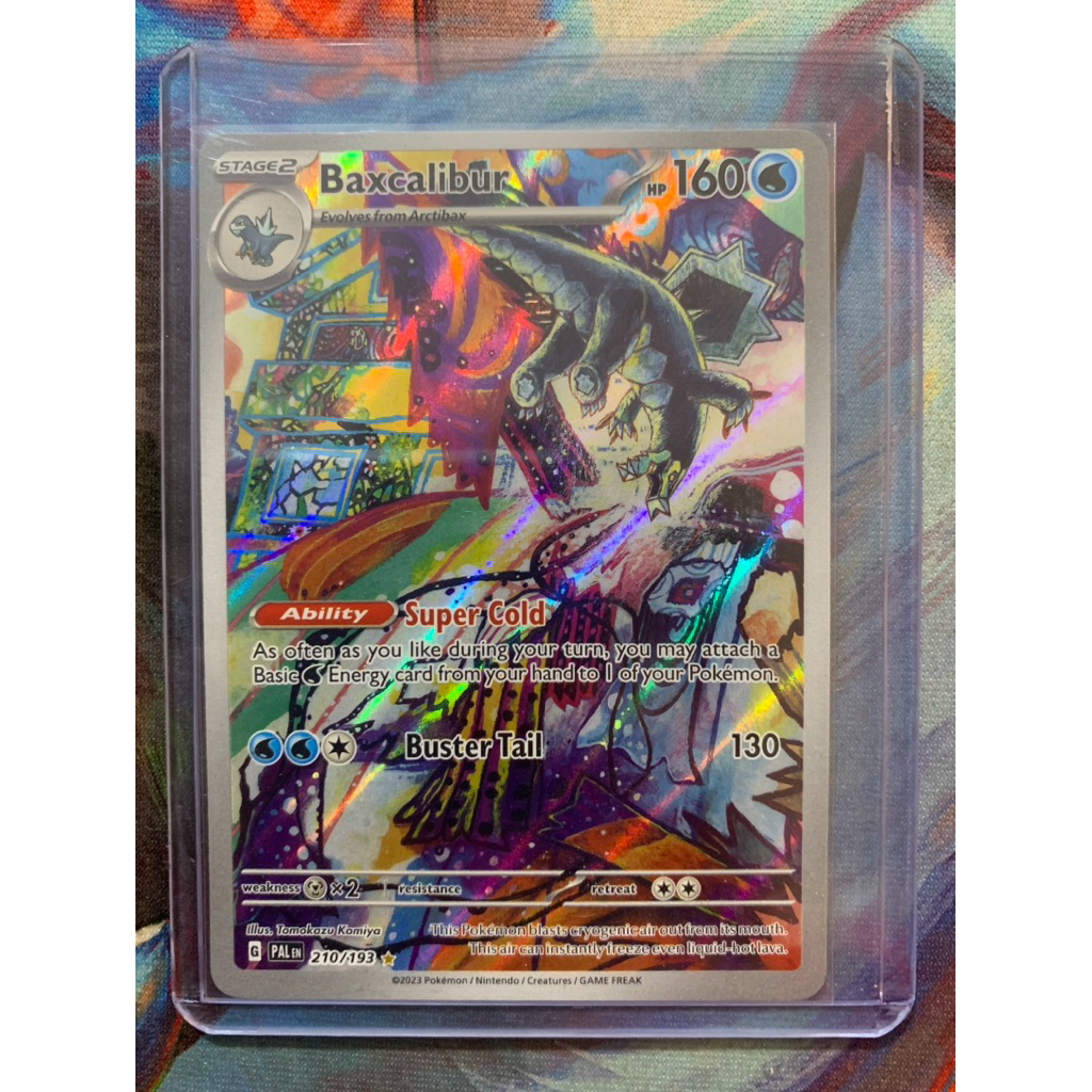 การ์ดภาษาอังกฤษ - Pokemon Baxcalibur 210/193