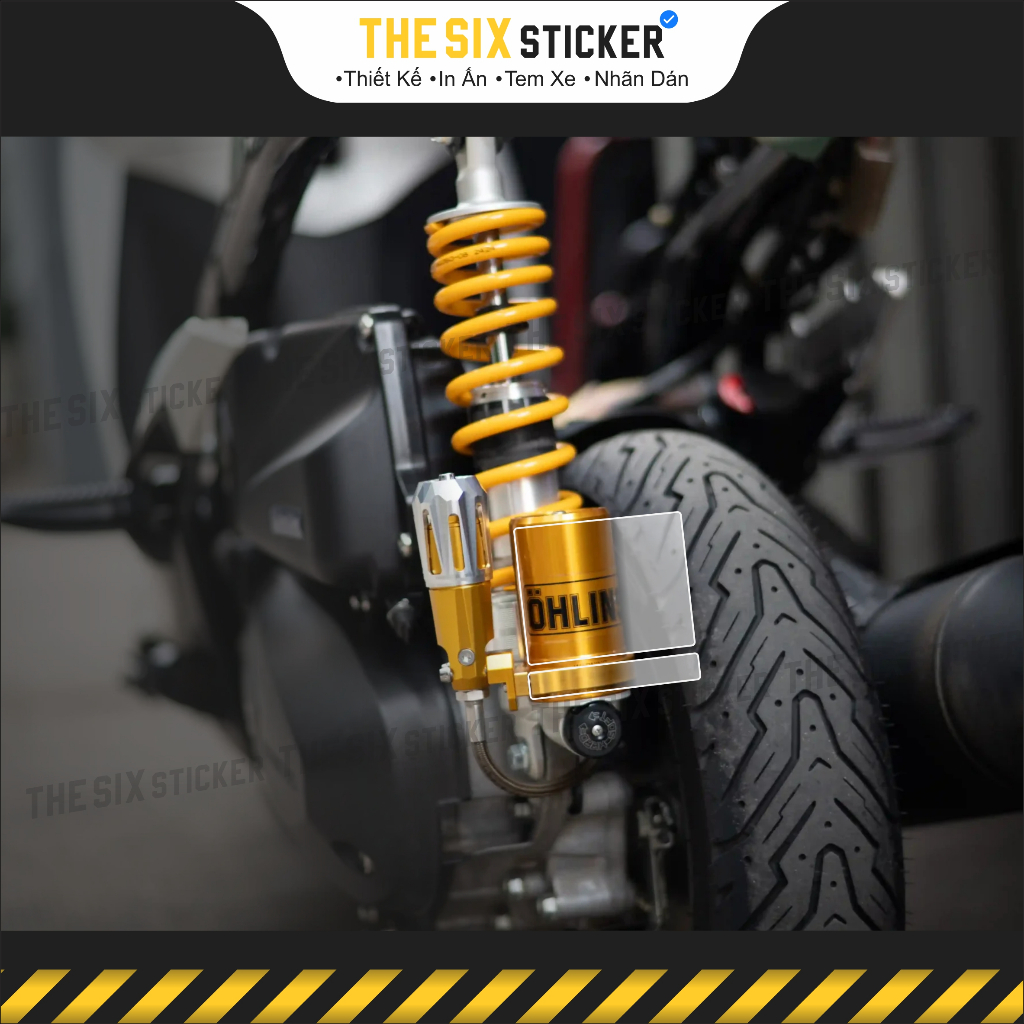 OHLINS HO 545 PPF สติ๊กเกอร์ฟิล์ม