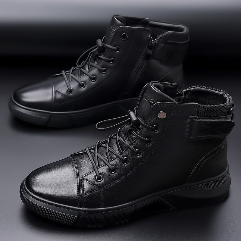 G34 รองเท้าผ้าใบทรงสูง