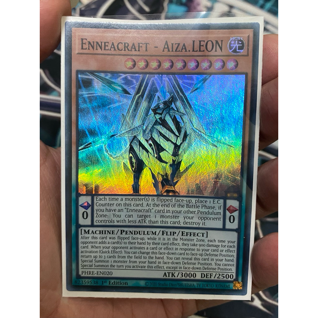 การ์ด Enneacraft - Aiz.LEON - PHRE-EN020 - Super Rare - [UK]