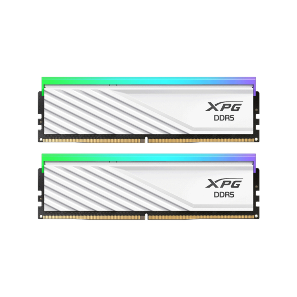 Adata XPG Lancer Blade คอมพิวเตอร์ Ram Kit 32GB (16x2) สีขาว 6000Mhz DDR5 ของแท้ 06/2030