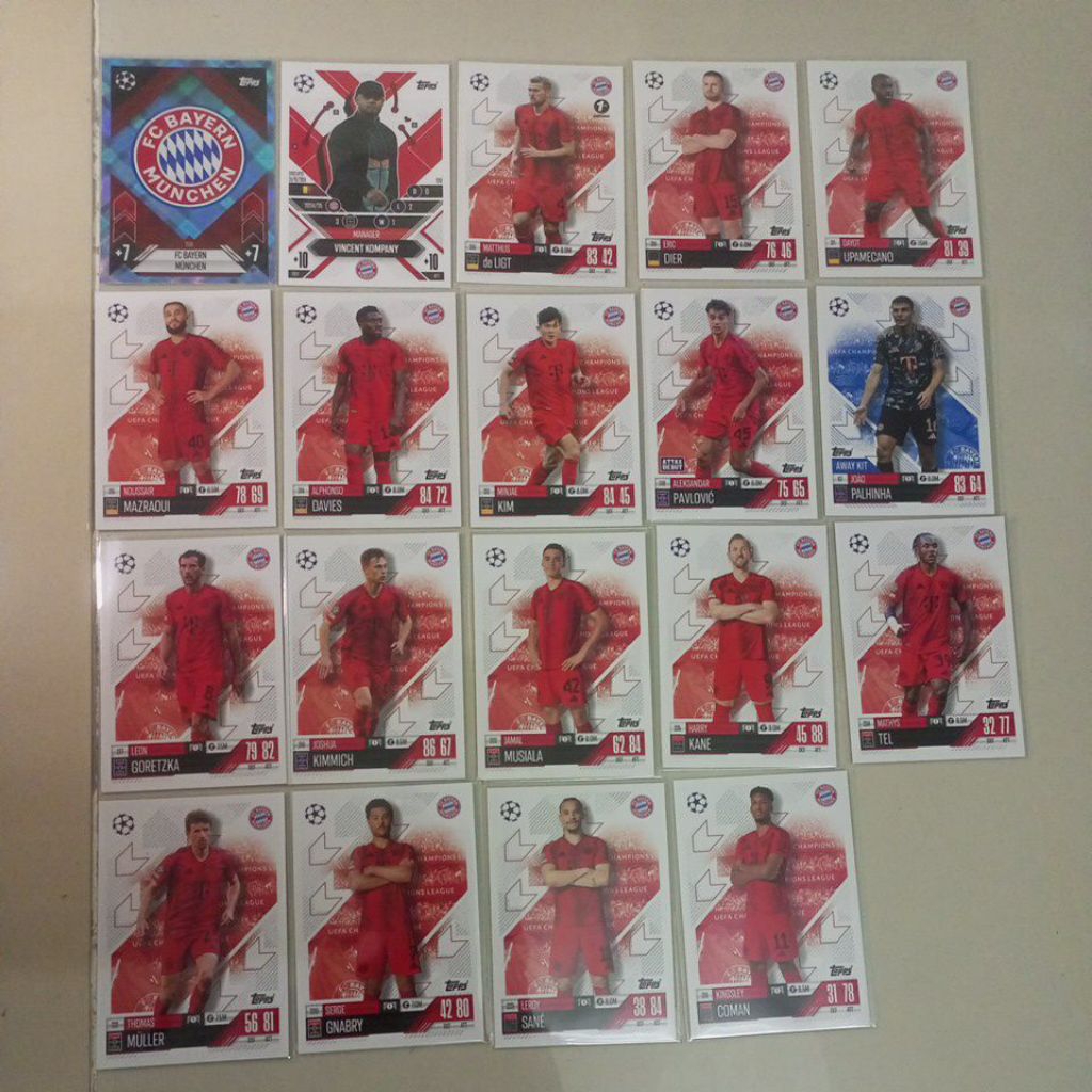 [ของแท้] จับคู่โจมตี {Bayern Munich} การ์ดเครื่องเล่น odd 24/25