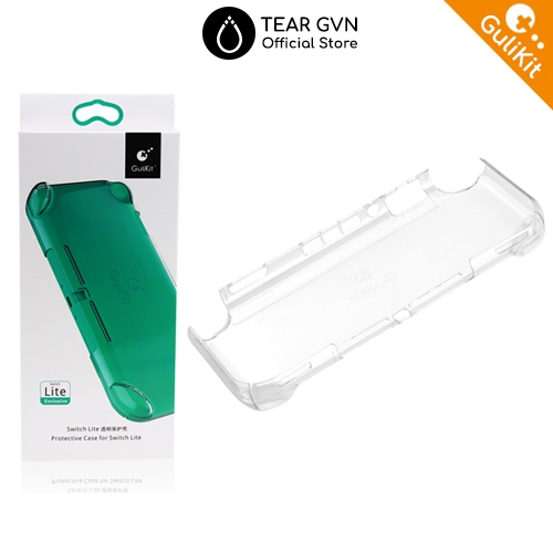 GuliKit ฝาหลังแบบแข็งแบบใสป้องกันรอยขีดข่วนสําหรับ Nintendo Switch Lite