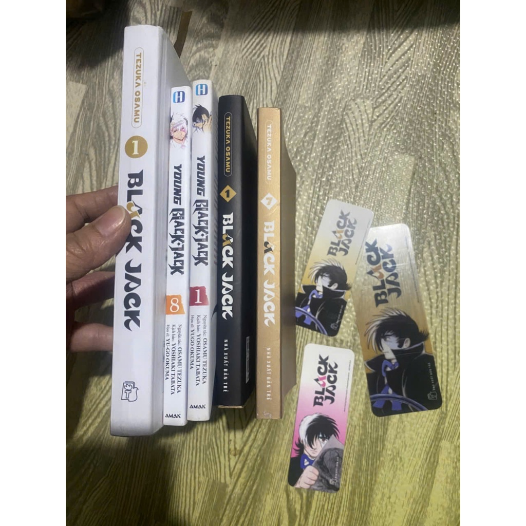 (+pos) Combo 5q notebook black jack young black jack +post - blackjack แปลกหมอ