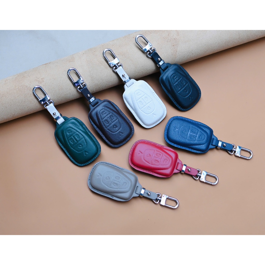 Vinfast VF6, Vinfast VF7, Vinfast VF8, Vinfast VF9 เคสกุญแจรถหนังทุกสี, Handmade hand-stitched Epsom