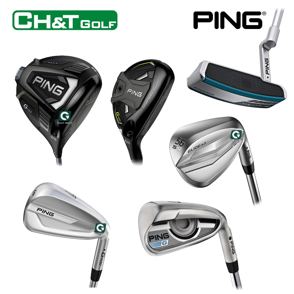 รวมไม้กอล์ฟ Ping มือสองใหม่ Driver, Iron, Wood, rescue clubs