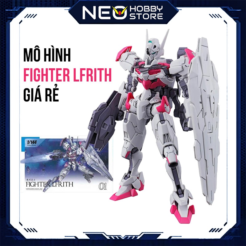 LFRITH HG 1/144 Assembly Model - กันพลา Smart Toy, Fighter Lfrith