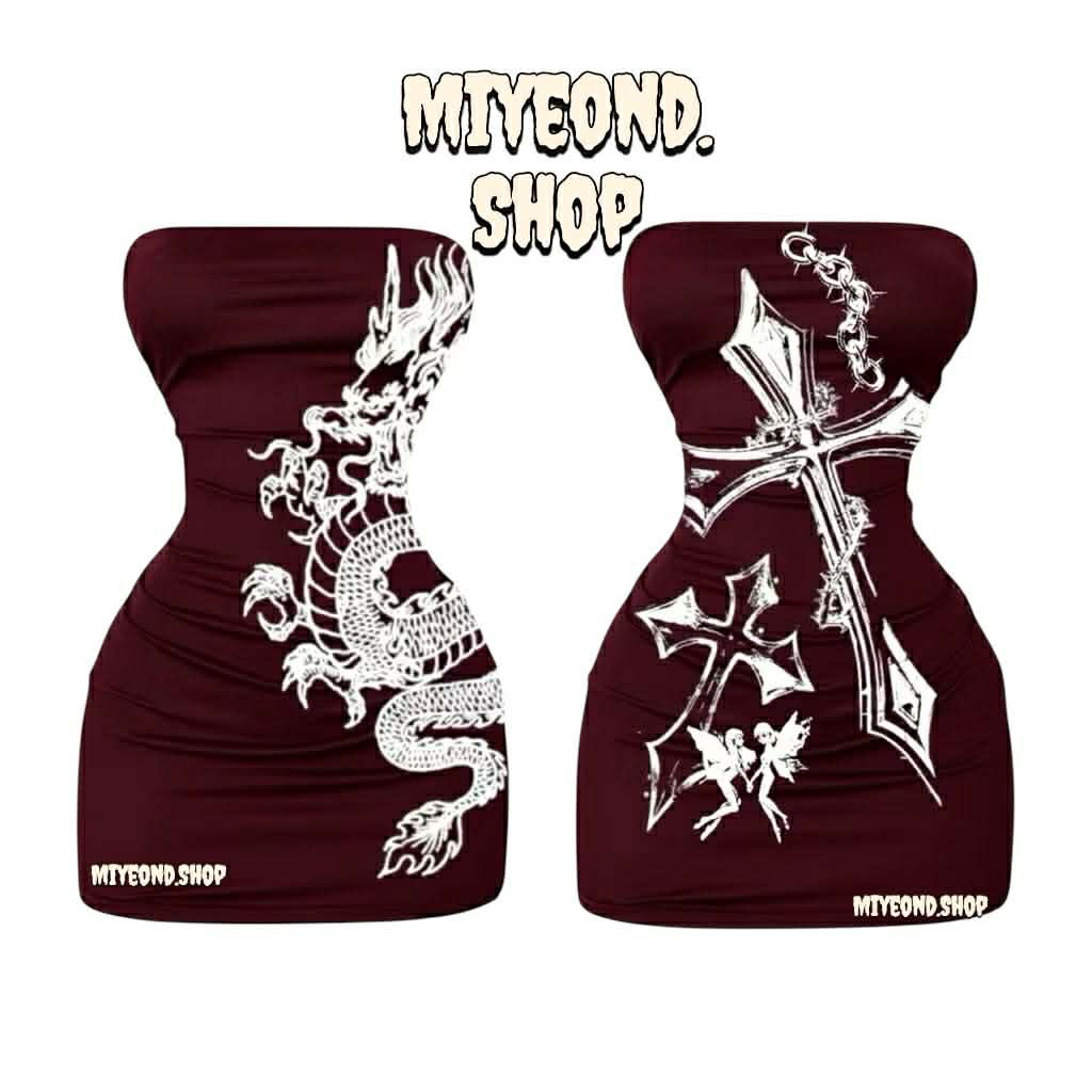 Y2K RED DRESS/ Y2K DRESS