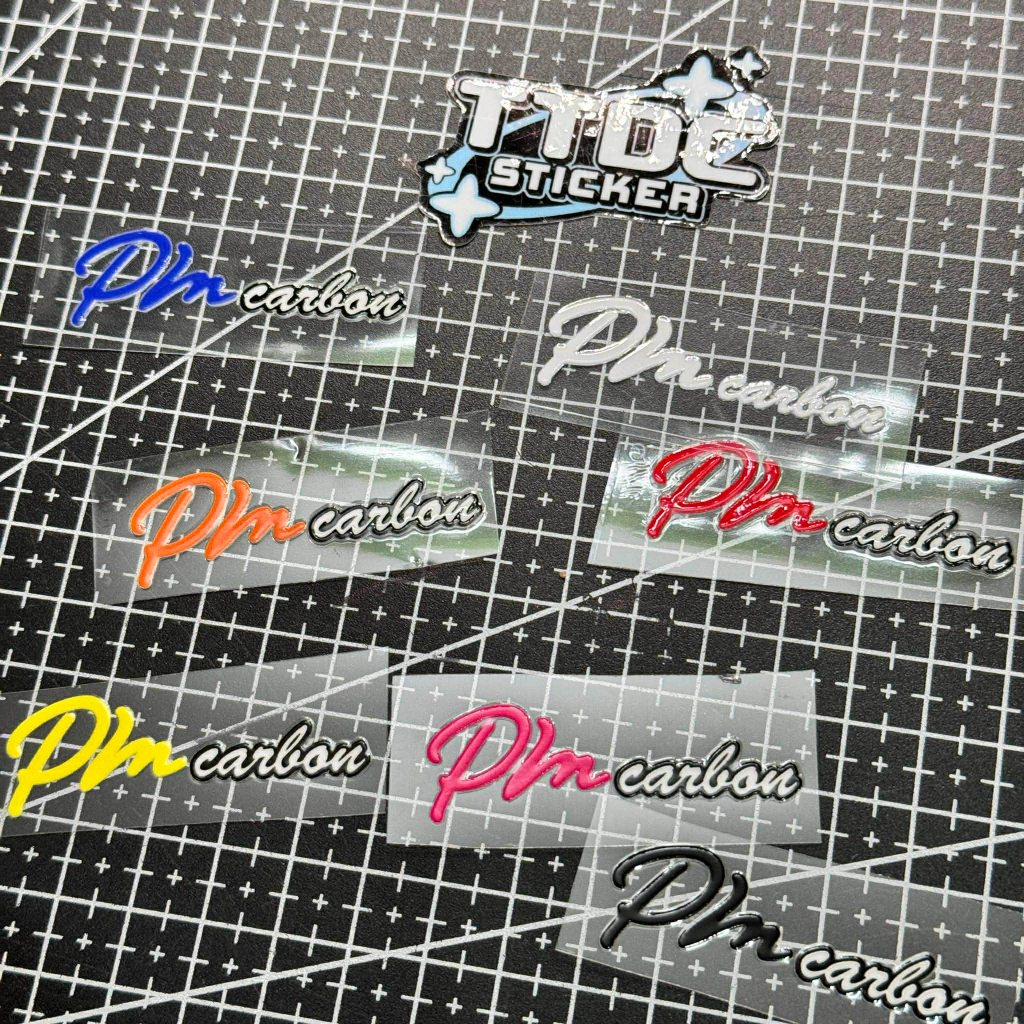 สติ๊กเกอร์ยูวี PIN Carbon Thailand หลากสี ใหม่ 2026