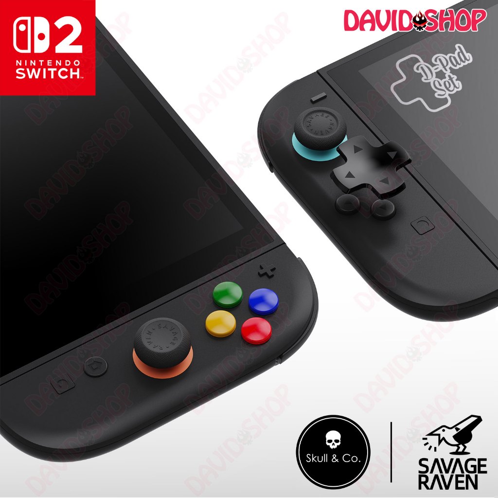 D-PAD Savage Raven (Skull & Co.) สําหรับ Joy-Con - Nintendo Switch 2