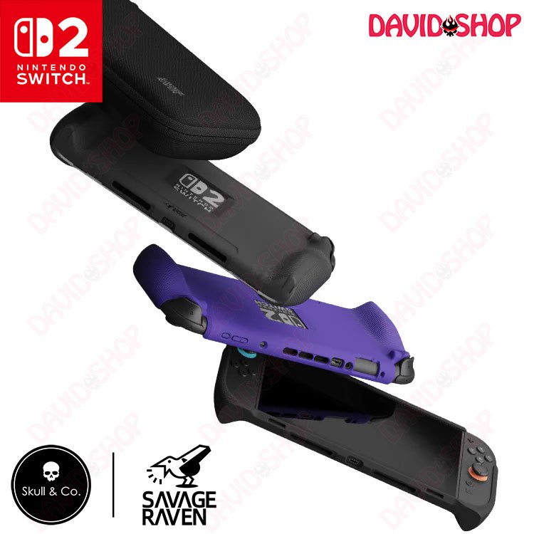 เคส StandGrip Savage Raven (Skull & Co.) - Nintendo Switch 2