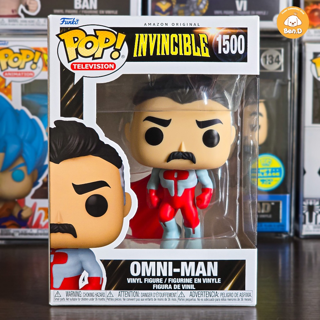 ฟังโก้ป๊อป! Funko POP Figure! โทรทัศน์: Invincible - Omni-Man 1500