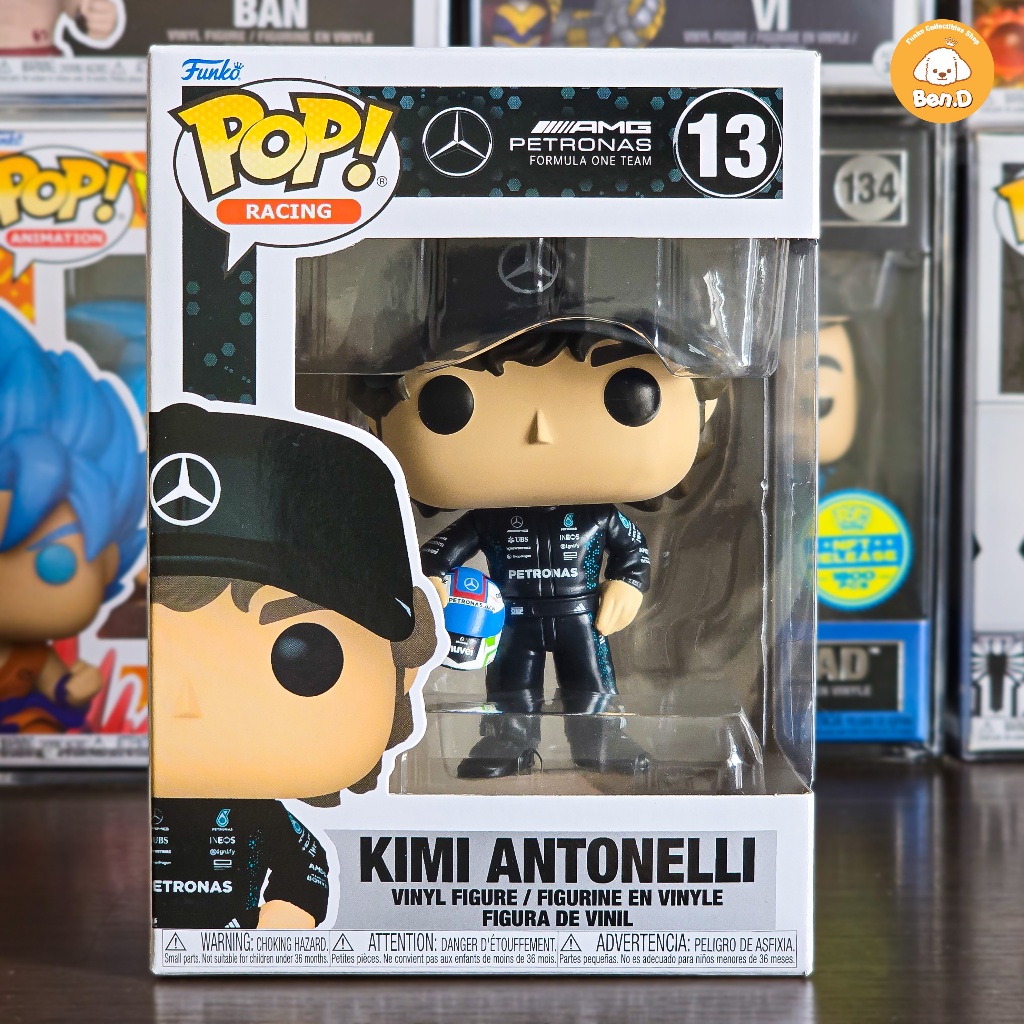 ฟังโก้ป๊อป! Funko POP Figure! แข่ง: ทีม Mercedes-AMG Petronas F1 - Kimi Antelli 13