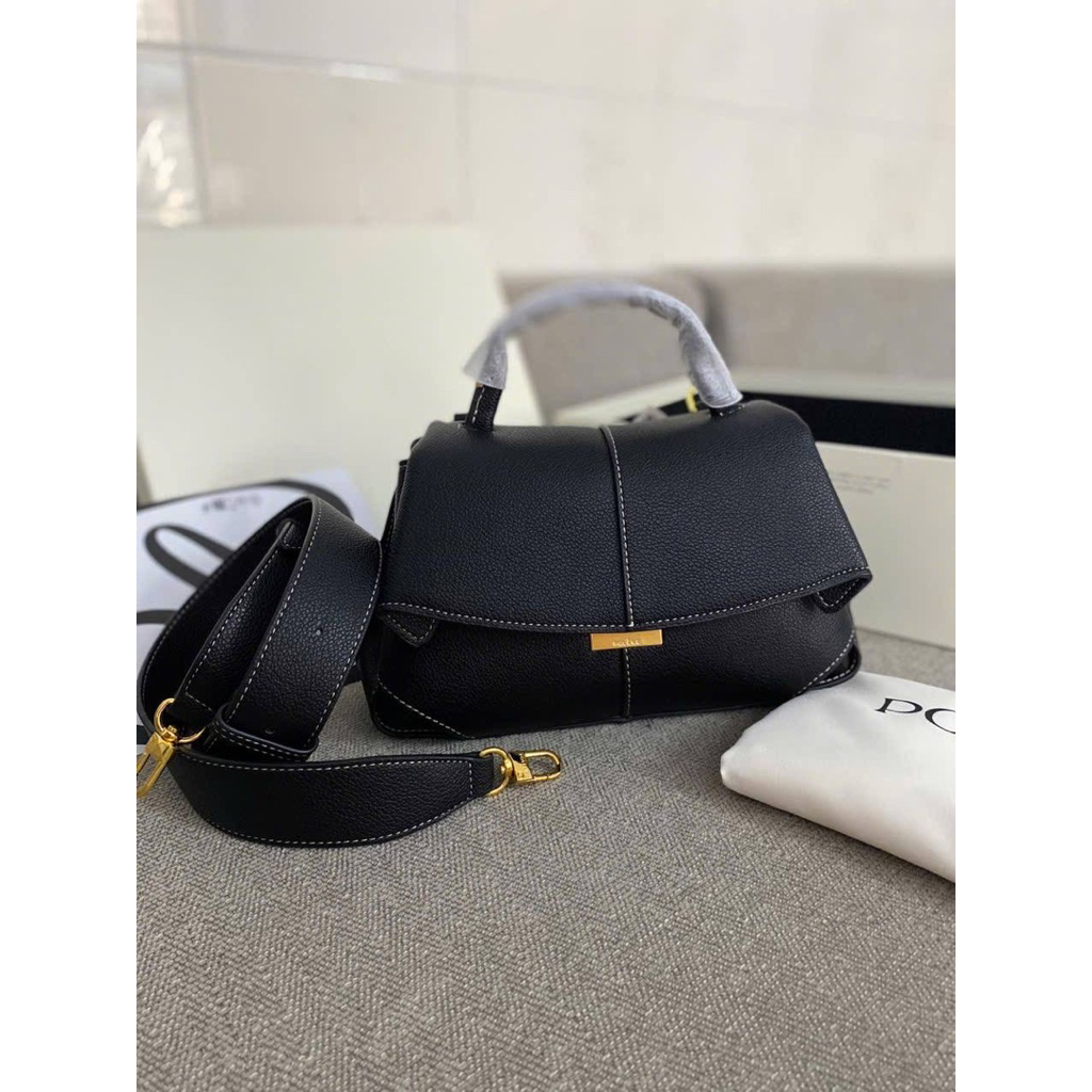 Polene Mokki Mini Black Womens Bag