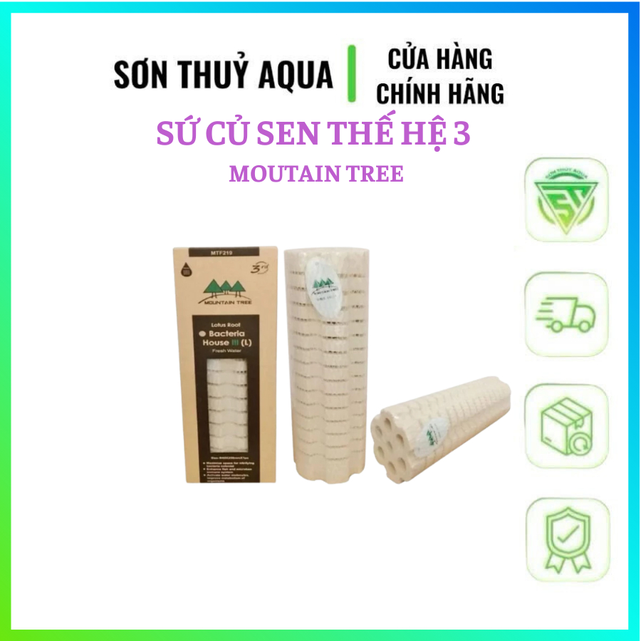 Model V3 Mountain Tree Lotus Root Porcelain (Kt: 8x25cm) ปรับปรุงเทคโนโลยี - กล่อง 12 แท่ง