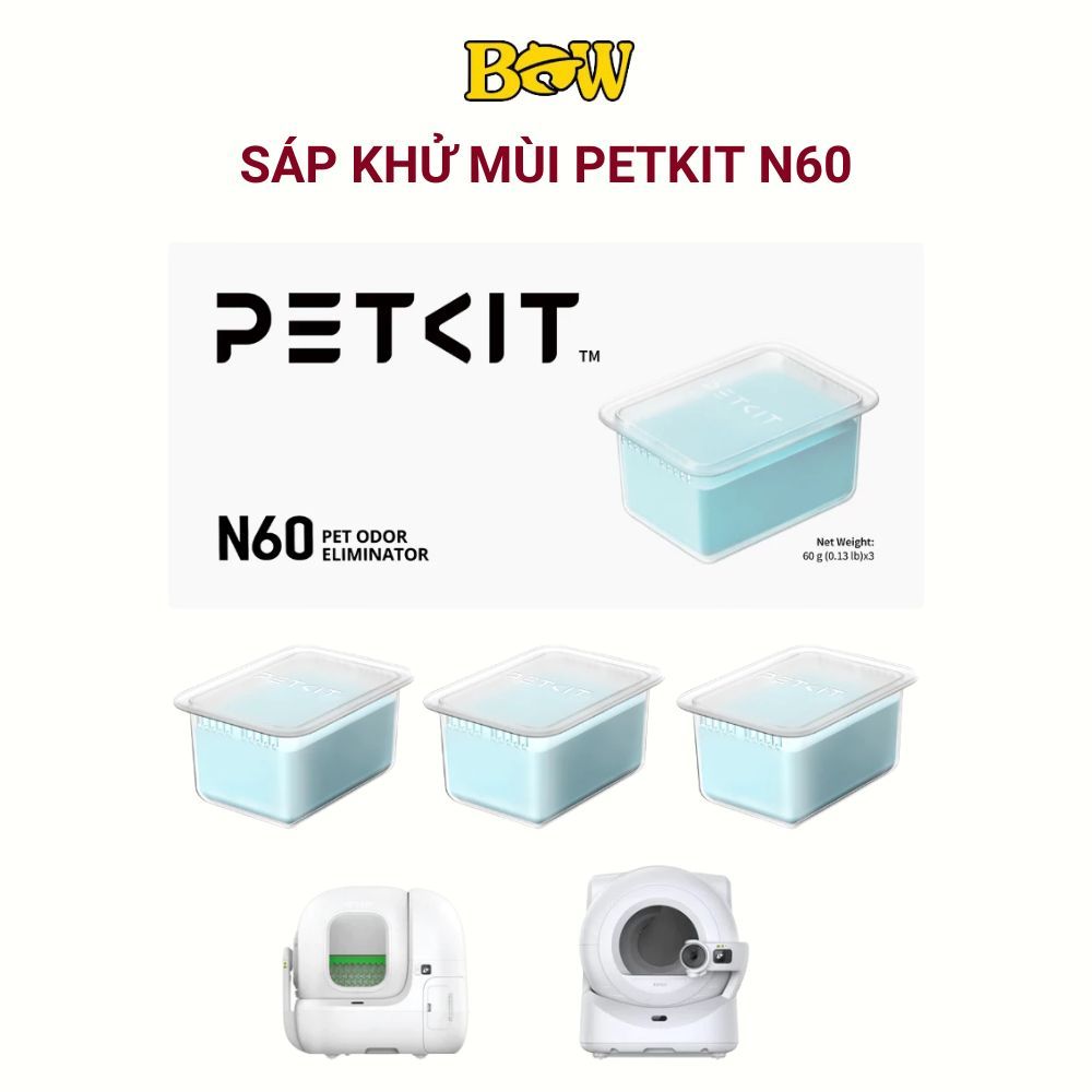 PETKIT N60 แว๊กซ์ระงับกลิ่นกายสําหรับ PUROBOT ULTRA, PUROBOT MAX PRO Cat Poop Cleaner