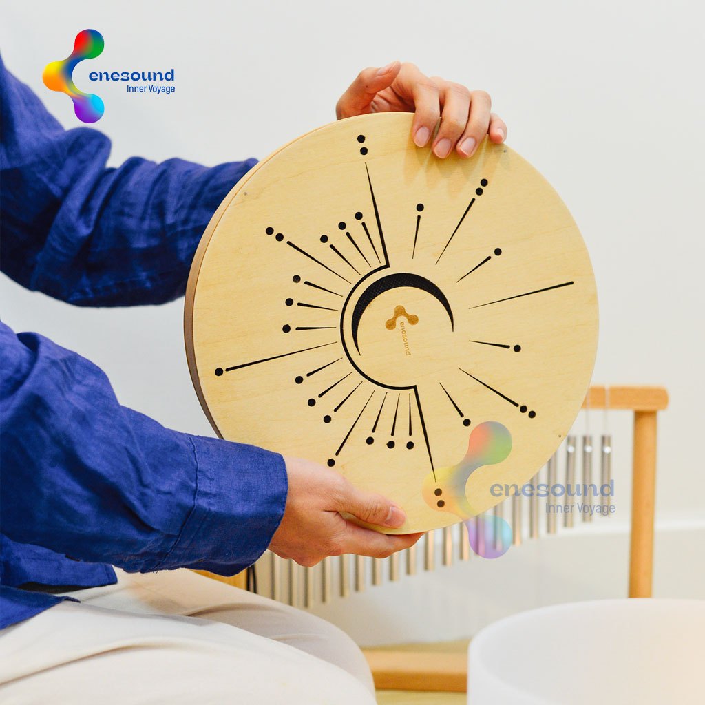 Enesound River Drum Sound Healing Zen Stream Effect