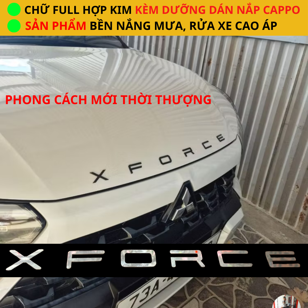 สติกเกอร์ตกแต่ง Xforce รูปแบบใหม่สําหรับ Mitsubitshi Xforce