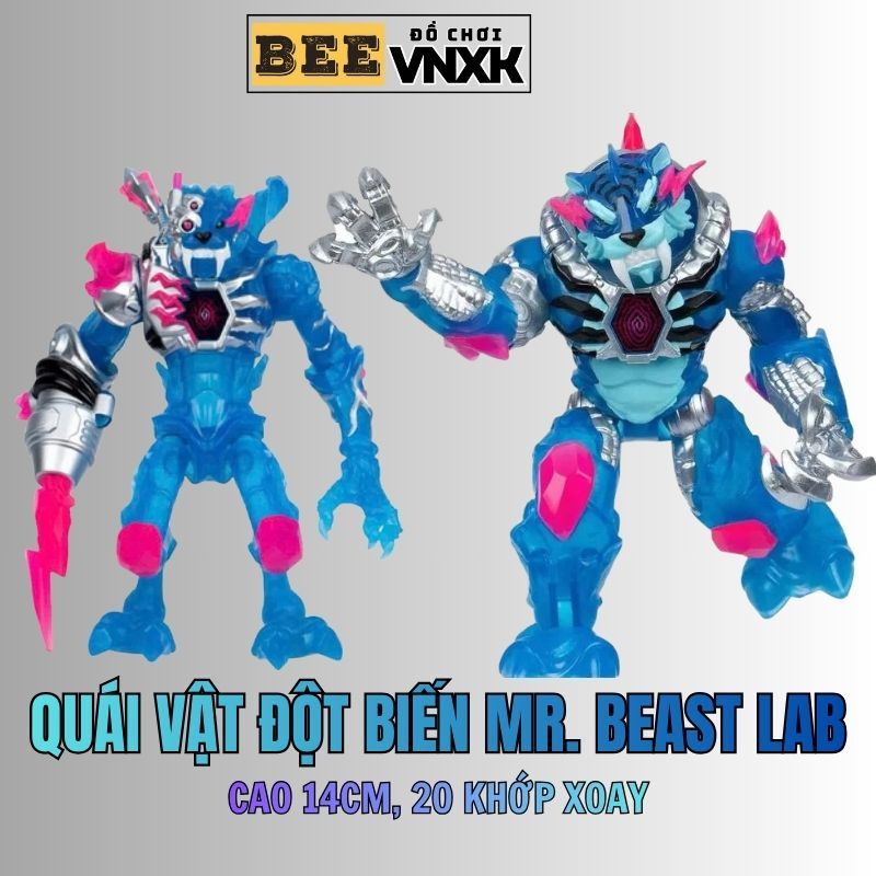 Mr Beast Lab Legendary Panther Beast Model สูง 14 ซม. เรืองแสง - BEE VNXK