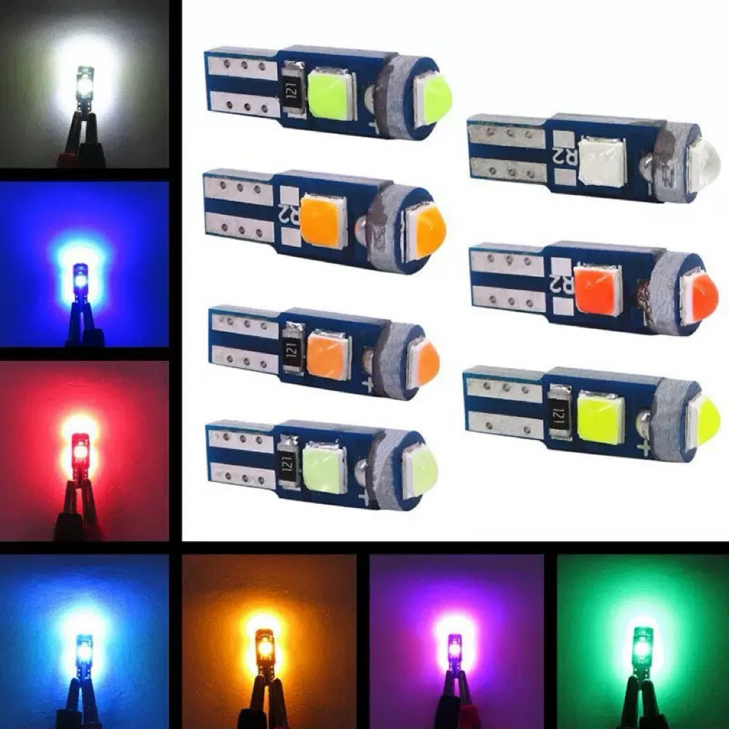 หลอดไฟ LED T5 สว่างมาก ชิป LED 12v 3030 คุณภาพสูง