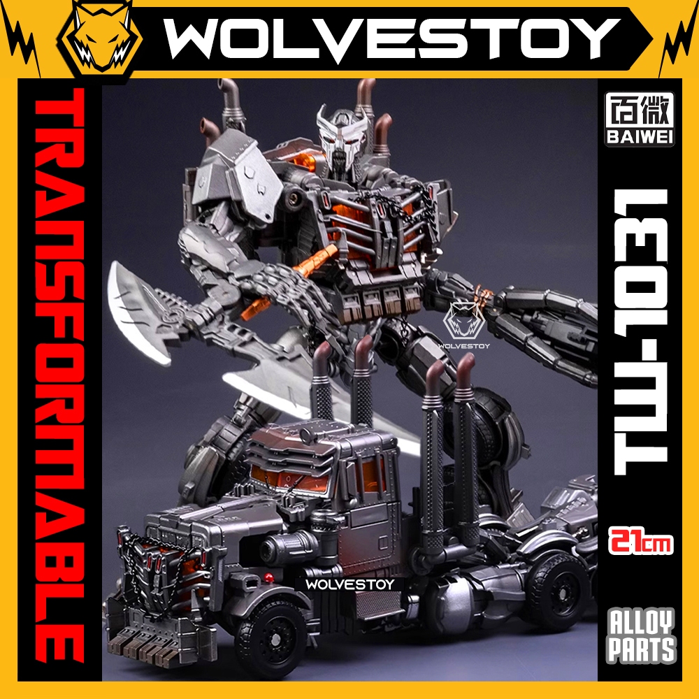 Baiwei Scourge TW-1031 (SS101) ROTB Transformer Robot Tractor 21cm
